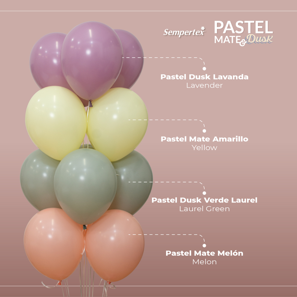 Шар 24" Нежно-желтый, Пастель Матовый (Макаронс) / Yellow 620 Sp