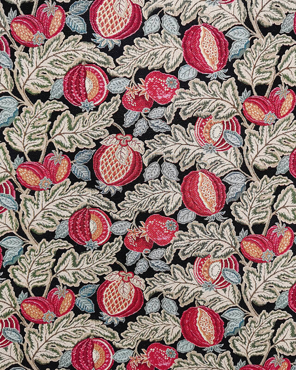 Гранаты Барокко (по мотивам У. Морриса) ширина 140 см