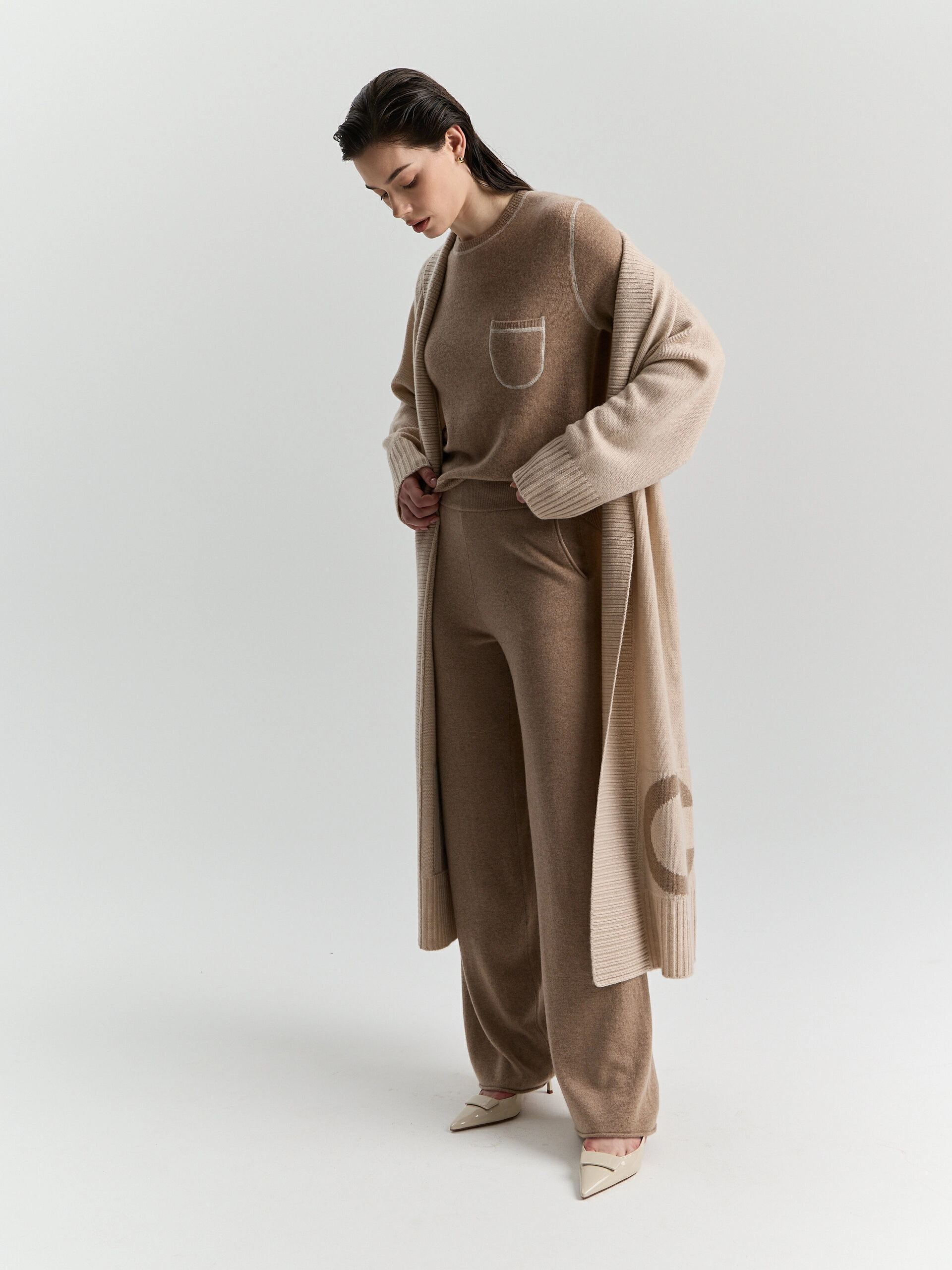 Кашемировые брюки