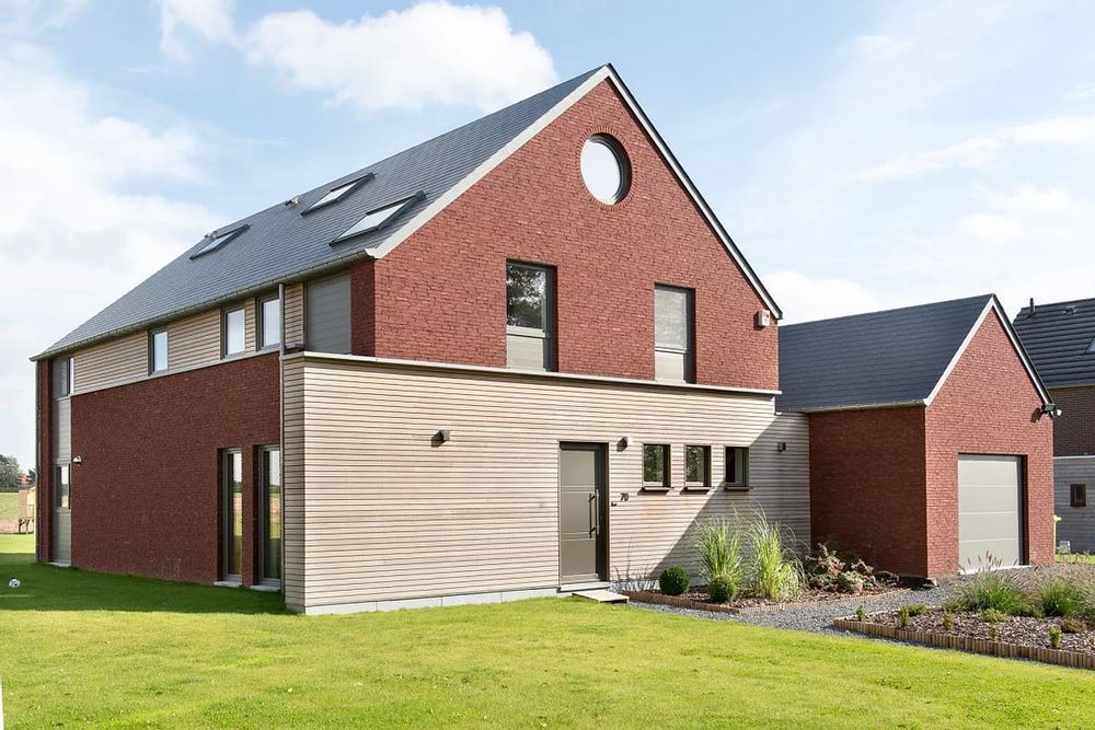 Кирпич ручной формовки облицовочный Nelissen, Aubergine, WDF65, 215x100x65