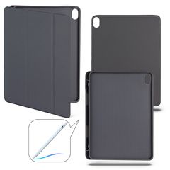 Чехол книжка-подставка Smart Case Pensil со слотом для стилуса для iPad 10 (10.9") - 2022 (Темно-серый / Dark Grey)