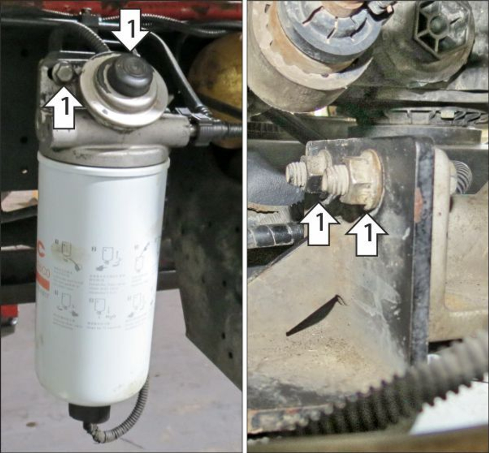 топл. фильтра, 2 мм, сталь. для Kamaz Компас 12 2023-н.в., Motodor.27721
