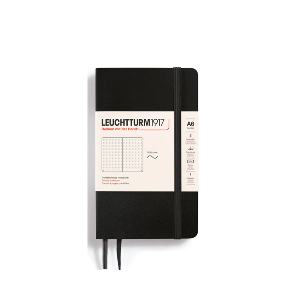 Блокнот Leuchtturm1917 Classic A6 в точку с мягкой обложкой (311346)