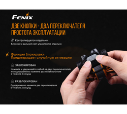 Налобный фонарь Fenix HM65R