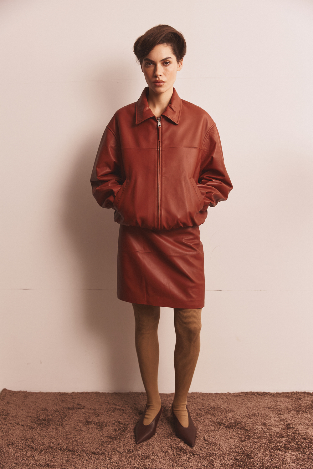 Bomber JANE brick color