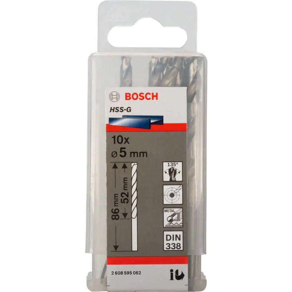 Сверло по металлу HSS-G 5,5 мм BOSCH 2608595064