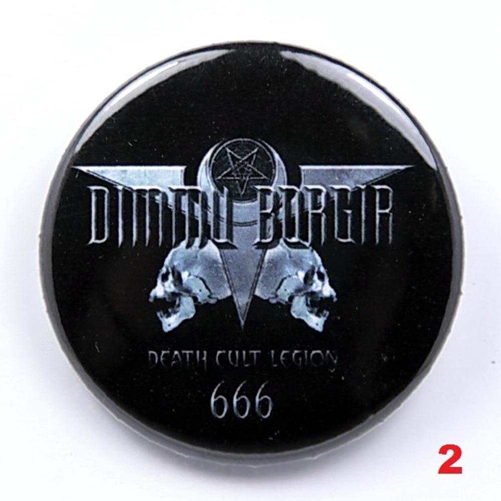 Значок Dimmu Borgir ( в ассортименте )