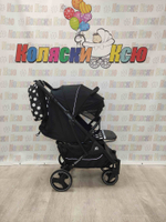 Коляска прогулочная Baballo Future 2024 мини-маус (черная рама)
