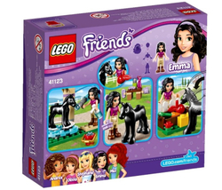 LEGO Friends: Салон для жеребят 41123 — Foal's Washing Station — Лего Френдз Подружки