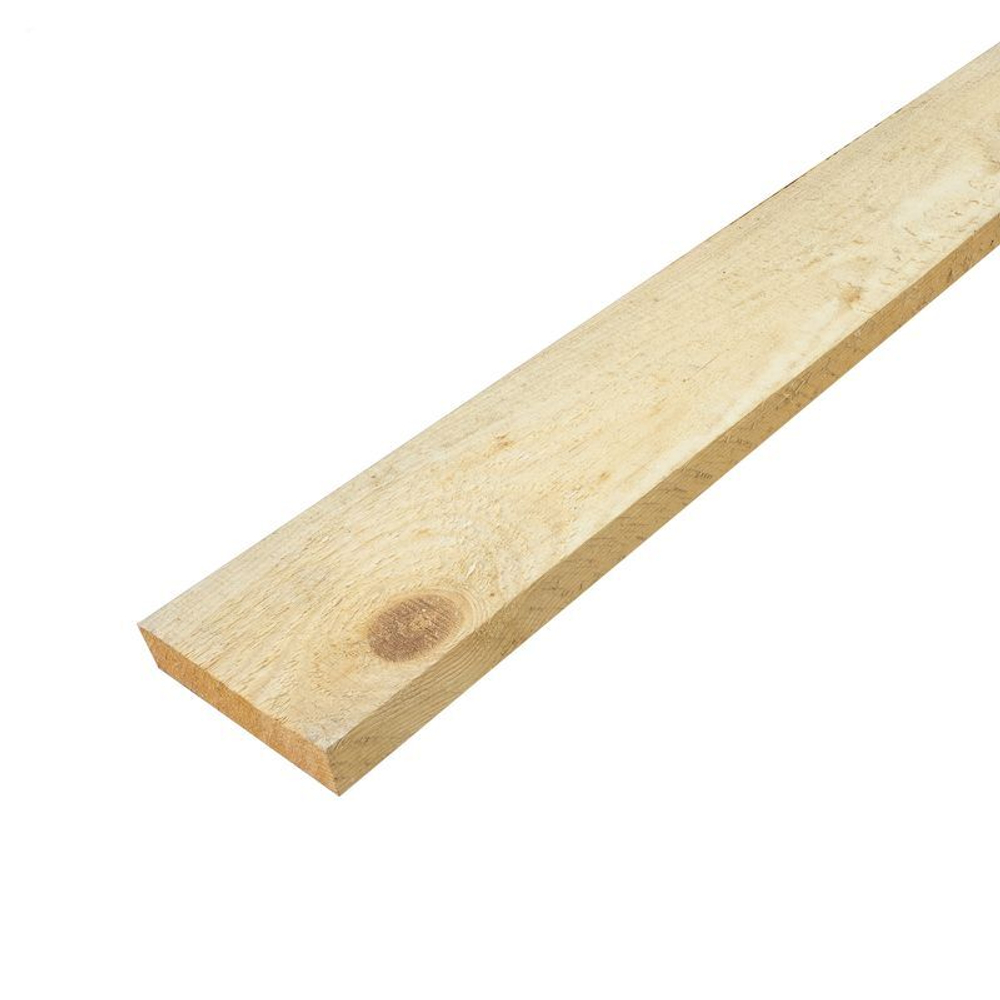 Доска обрезная 25х100х4000 мм (сорт 1-3) хвоя, естественной влажности