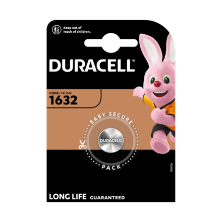 Батарейки Duracell 5007988 1632-1BL литиевая 3v 1шт.