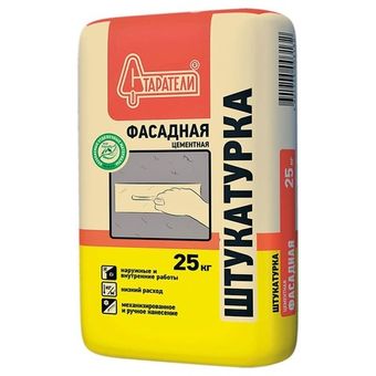 Штукатурка фасадная цементная Старатели 25 кг