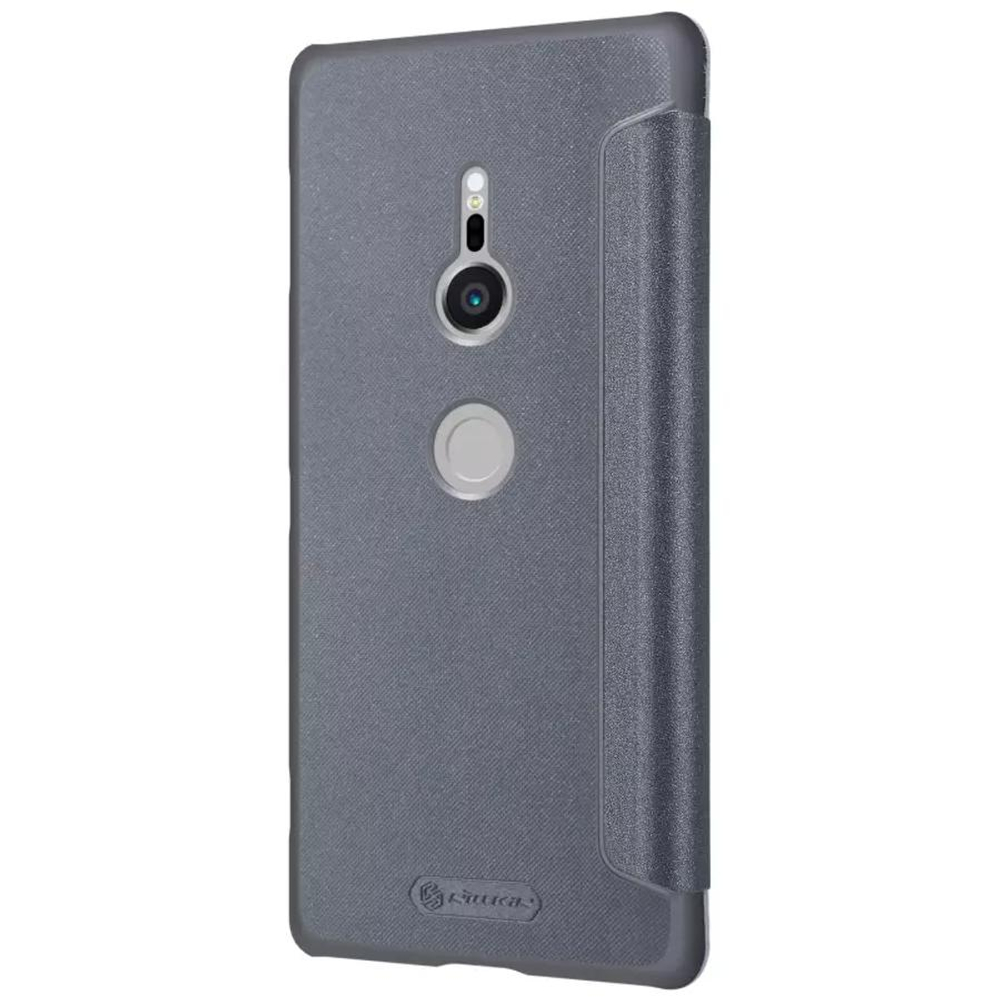 Кожаный чехол-книжка Nillkin Sparkle Series New Leather case для Sony Xperia XZ2
