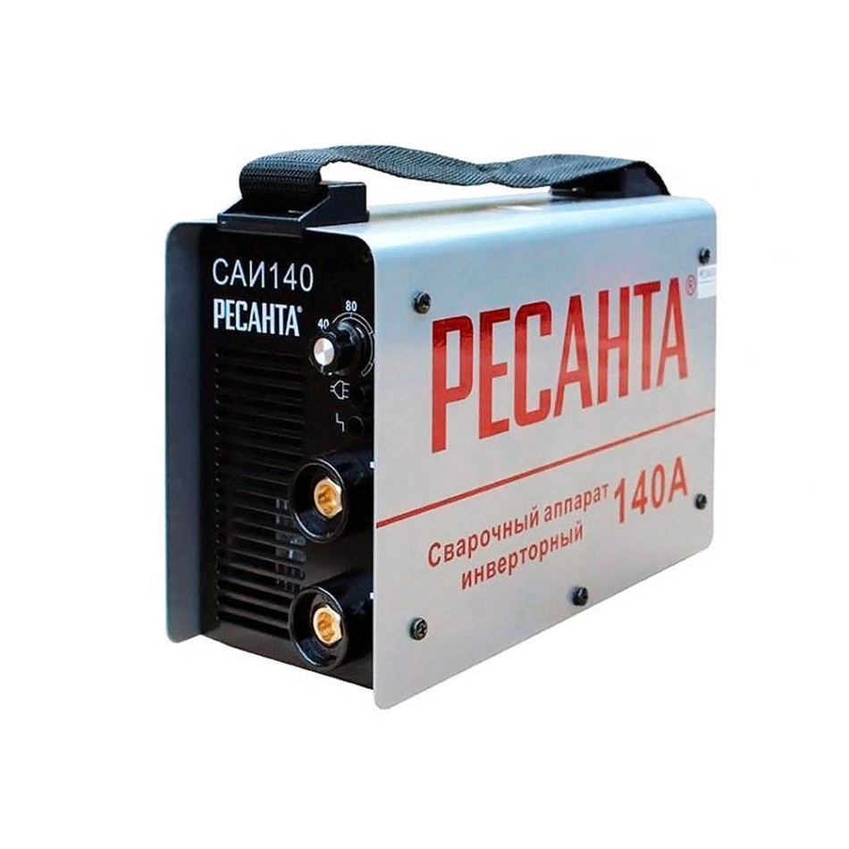 Сварочный аппарат инверт, Ресанта, САИ-140, 4.4 кВт, 140 А, электрод