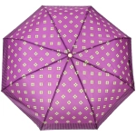 Зонт женский полуавтомат «Канада», микс 6 цветов, 8 спиц, d-100см, длина в слож. виде 30см