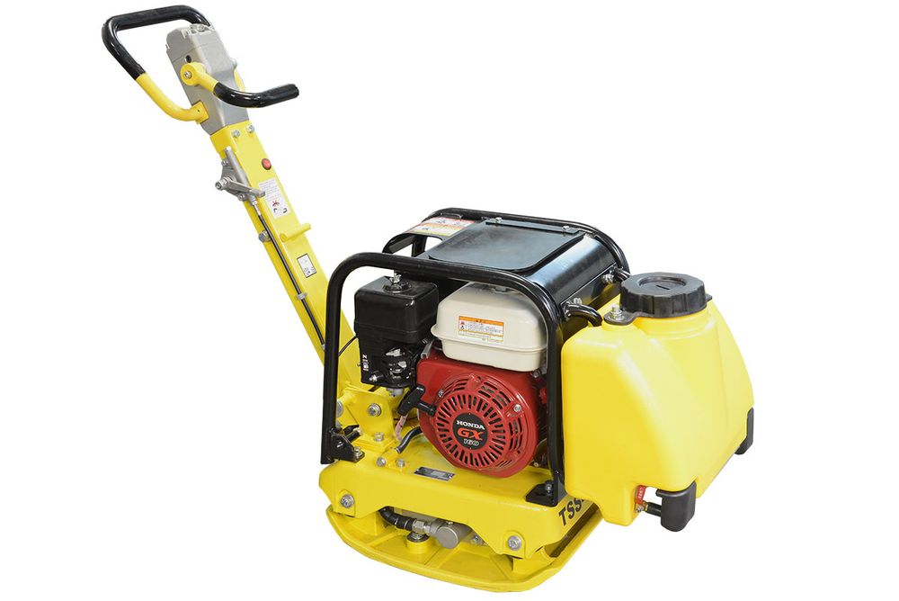 Виброплита реверсивная TSS-CP-80T гидравлическая - [80 кг / 15 кН / Honda GX160]