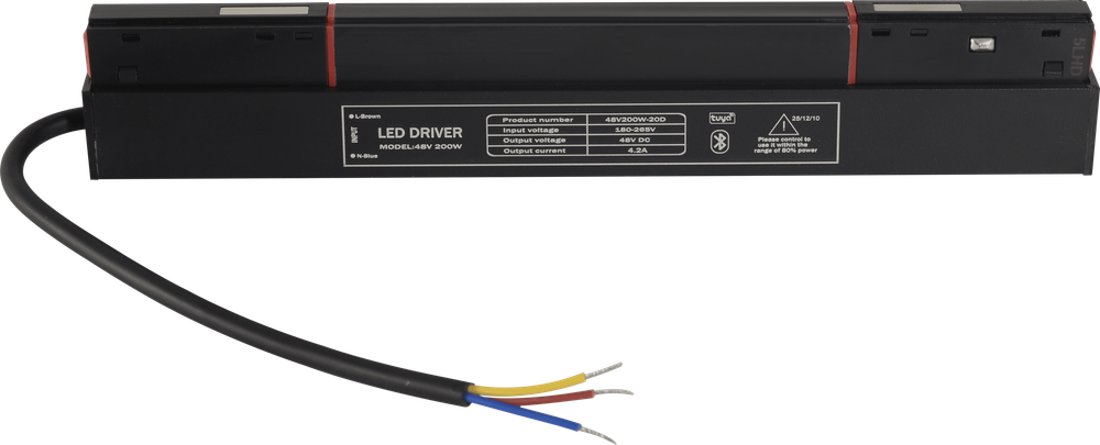 Драйвер для магнитного шинопровода 48V, 200W CLT 0.203 09 BL SMART