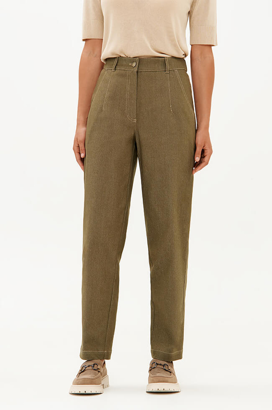 31188 Джинсы женские (оливковый джинс)