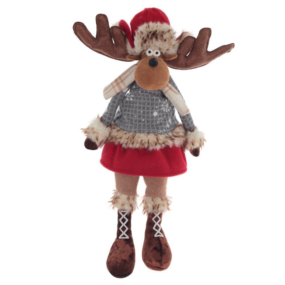 GAEM Игрушка набивная "Олень", L37 W20 H58/32 см, 2в.