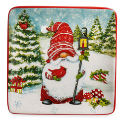 Тарелка пирожковая 15см Certified Int. Рождественские гномы-3