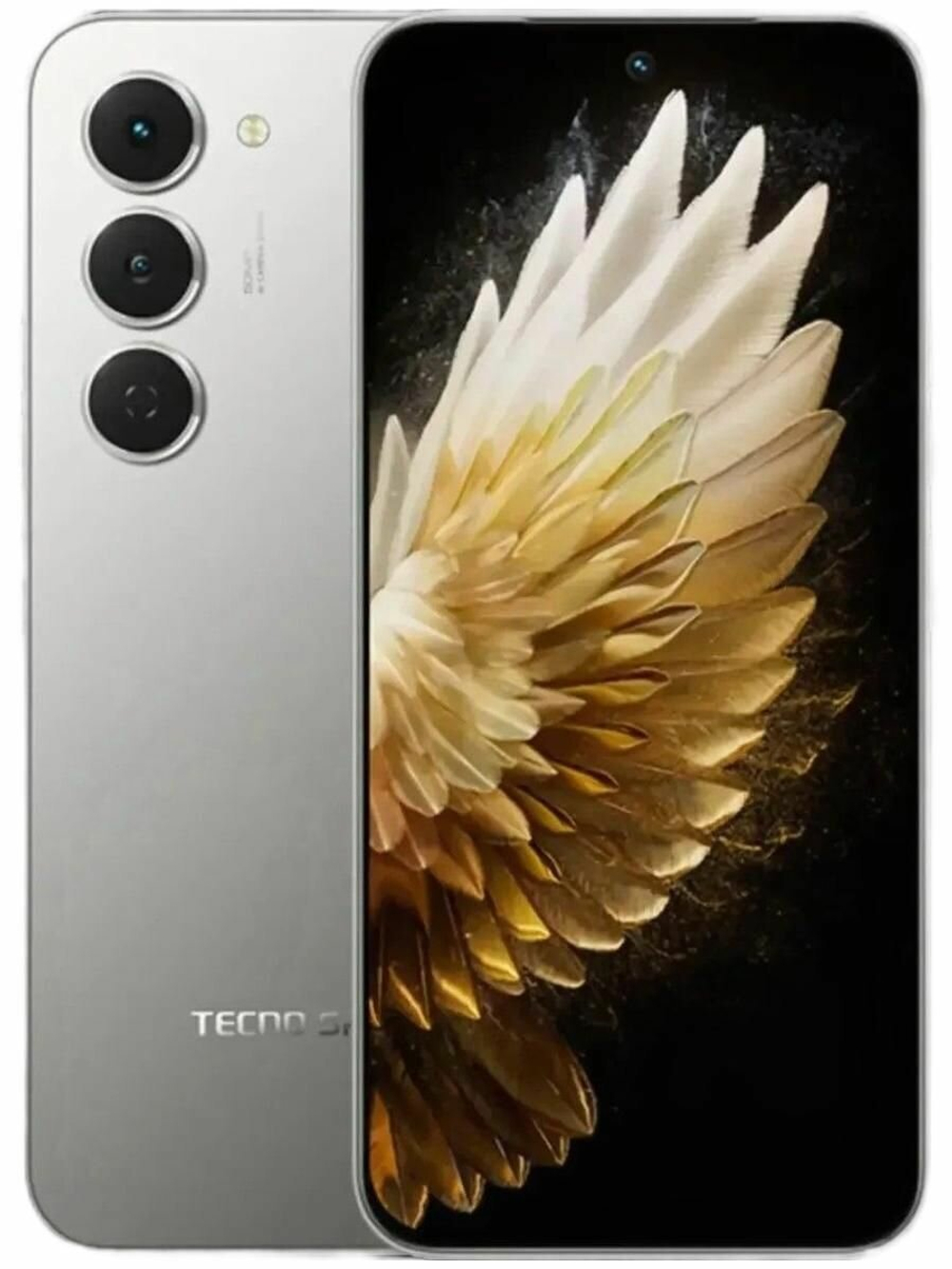 Смартфон TECNO SPARK 40 Pro 8/128Gb, Ростест(ЕАС), Moon Titanium