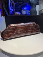 Сумка Эклер Кроко Какао