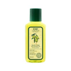 CHI naturals with Olive Oil OLIVE & SILK Hair and Body Oil Масло для волос и тела, 59 мл