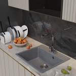 Мойка ML-GM15 КОМФОРТ графит (342), 560*500*180мм