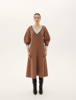 Платье «Анжелика», коричневый