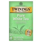 Twinings, Чистый белый чай, 20 чайных пакетиков, 30 г (1,06 унции)