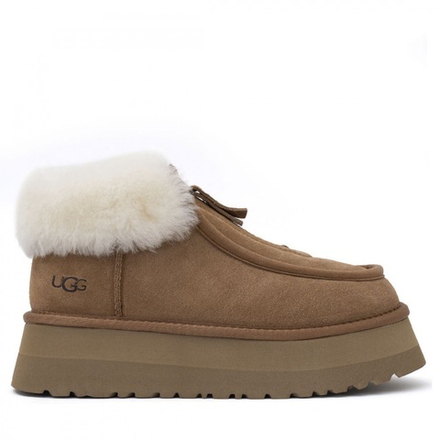 UGG Funkette Platform Boots Chestnut