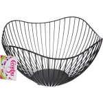 Фруктовница «Brownie» 27*12см полоски черная