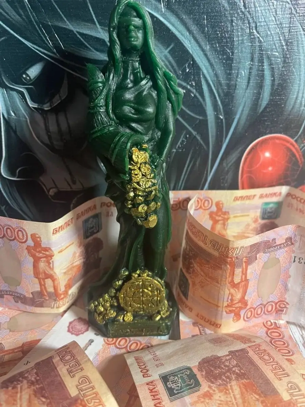 Свеча "Богиня Фортуна" программная