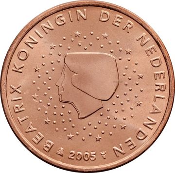 5 евроцентов 2005 Нидерланды (5 euro cent)