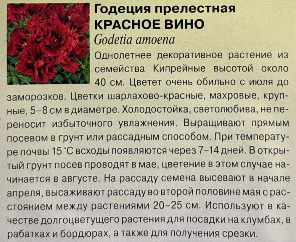 Годеция Красное вино 0,05 г СМЦ-691
