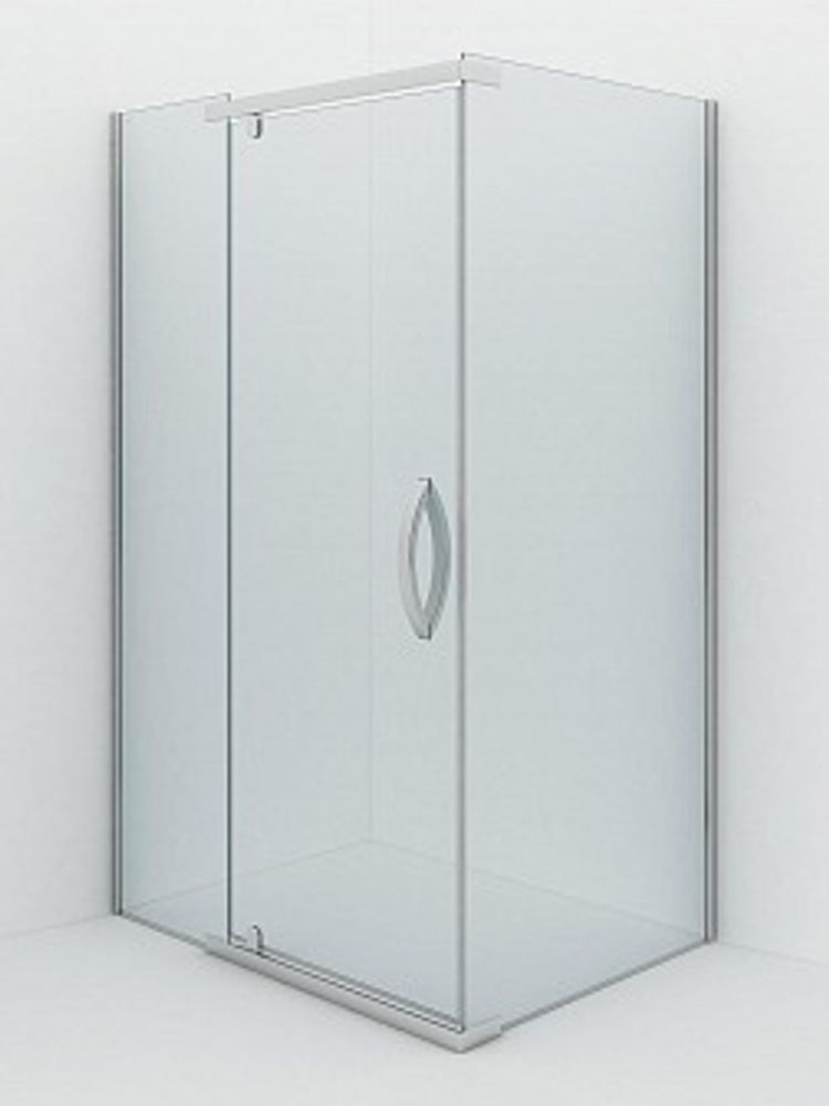 Душевое ограждение - AB214-120  1200*900*2000 (без поддона) светлое стекло
