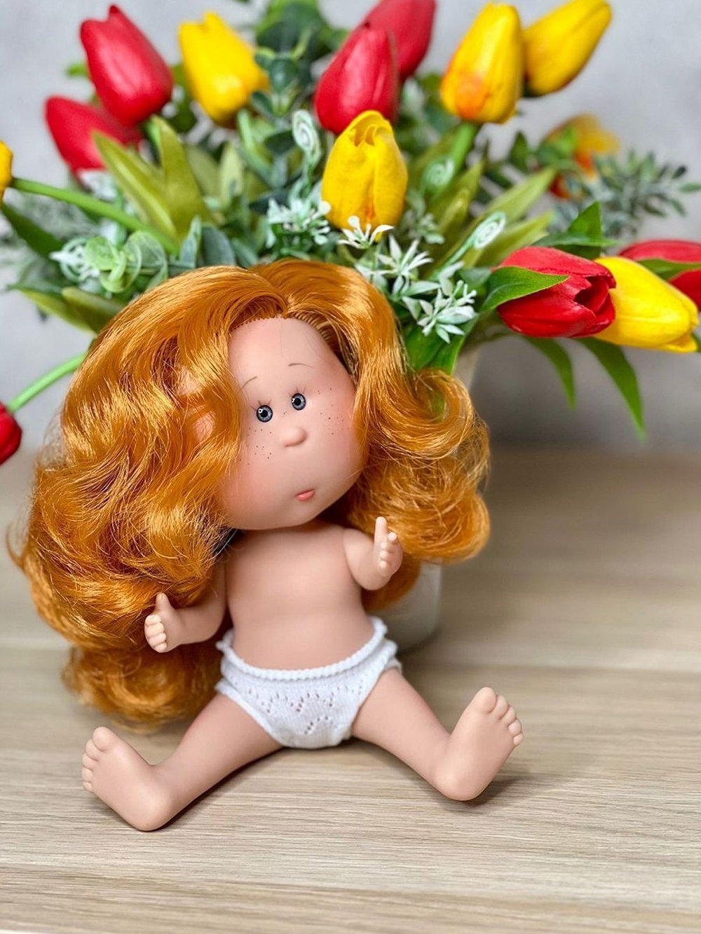 Кукла Nines виниловая 23см Little Mia без одежды (3199W15)