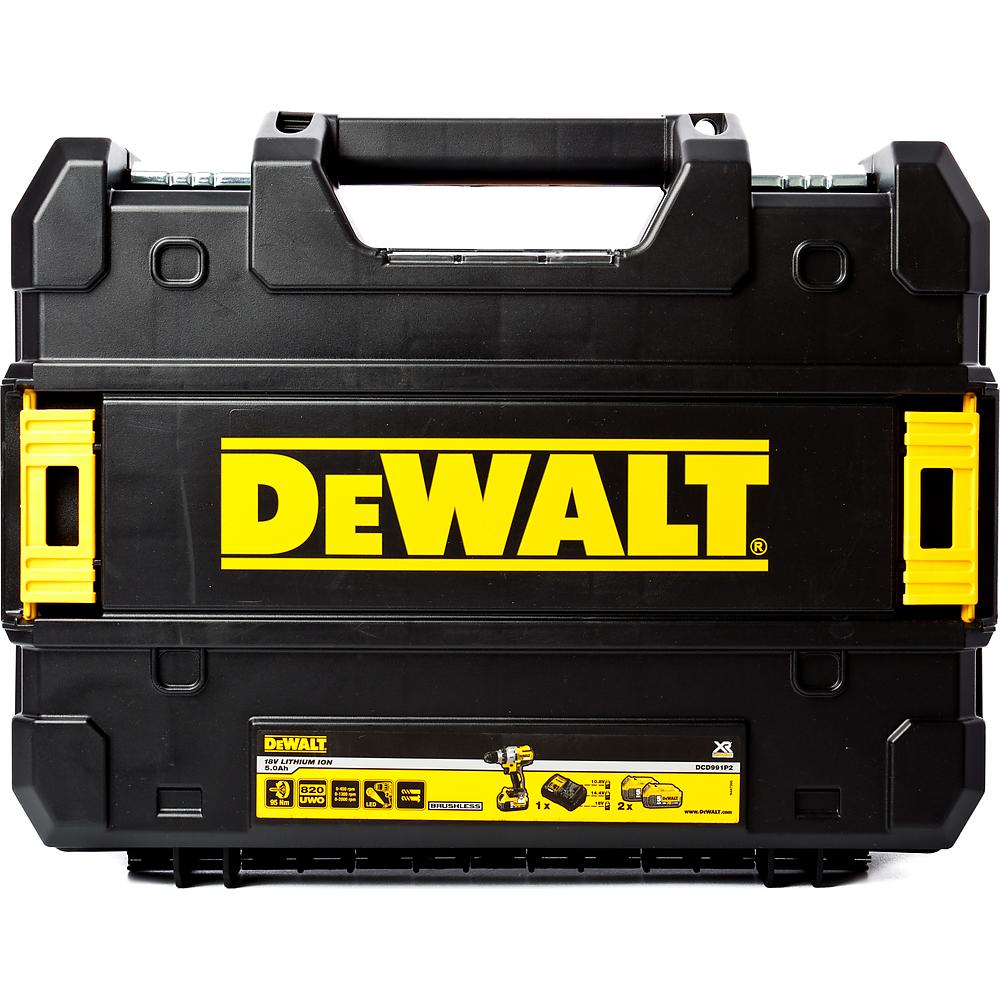 Аккумуляторная дрель-шуруповерт DeWalt DCD991P2