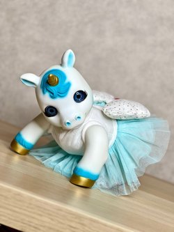 Игрушка мягконабивная 35см AniReal Единорожка (60151)