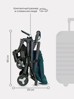 Коляска детская MOWBaby "LIME" MB100 Ultragreen