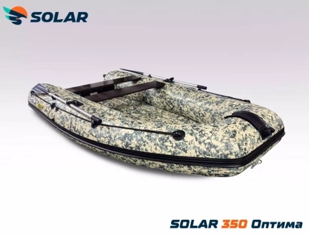 Лодка надувная моторная solar-350 к (оптима)
