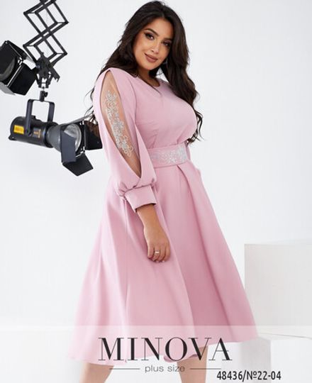 Платье 22-04-фрезовый Minova Фото 2