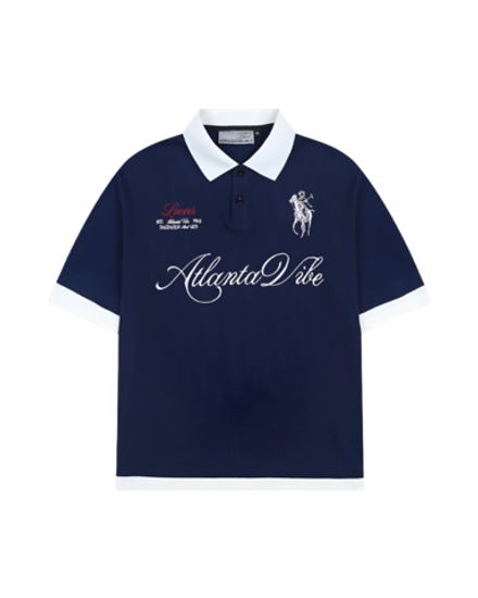 Рубашка HARSHandCRUEL "Atlanta Vibe" Short Sleeve Polo Shirt