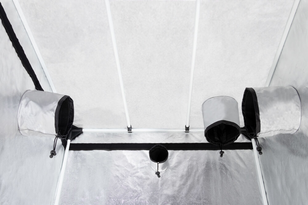 Гроутент GARDEN HIGHPRO PROBOX BASIC 60, внутреннее покрытие Mylar 97% и перекладины под свет и фильтр.