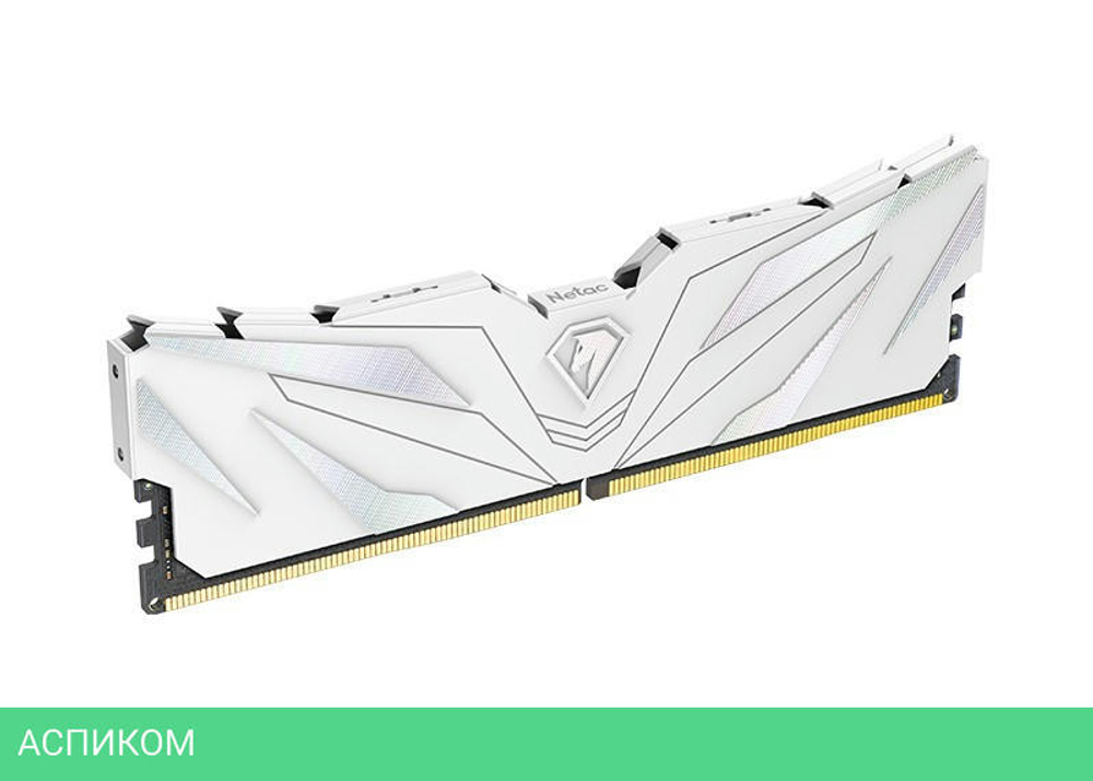 Оперативная память Netac Shadow II 16GB DDR5 White (NTSWD5P60SP-16W)