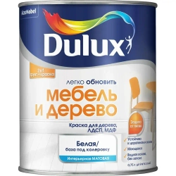 Краска для мебели, белая, без запаха 0,75 л