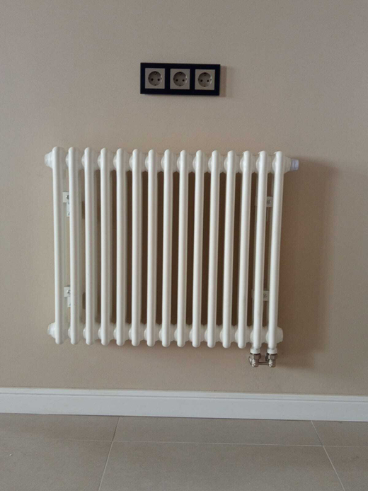 Монтаж радиатора отопления