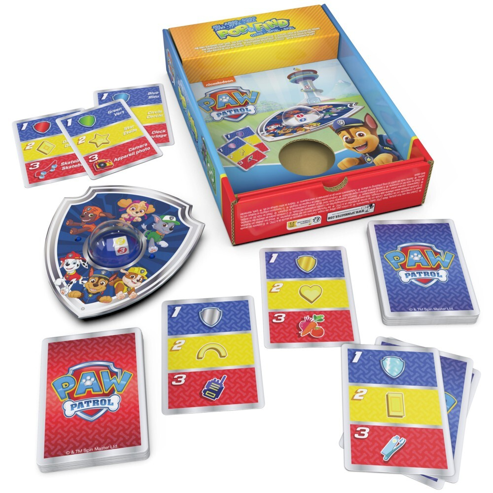 Пси-патруль - карточная игра "Найди и найди" 20143528 / артикул   98583 6067833 20143528  / GTIN 778988491935