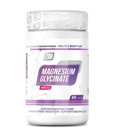 Magnesium glycinate 600mg + B6 60 caps (2SN)