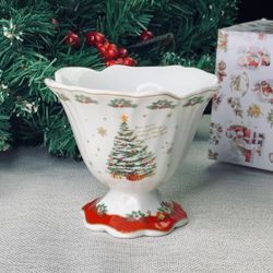 Lenardi 205-298 Креманка 250 мл НОВЫЙ ГОД в под.уп.(х24)Фарфор